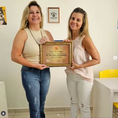 Gleice, gestora da Tic Tac School